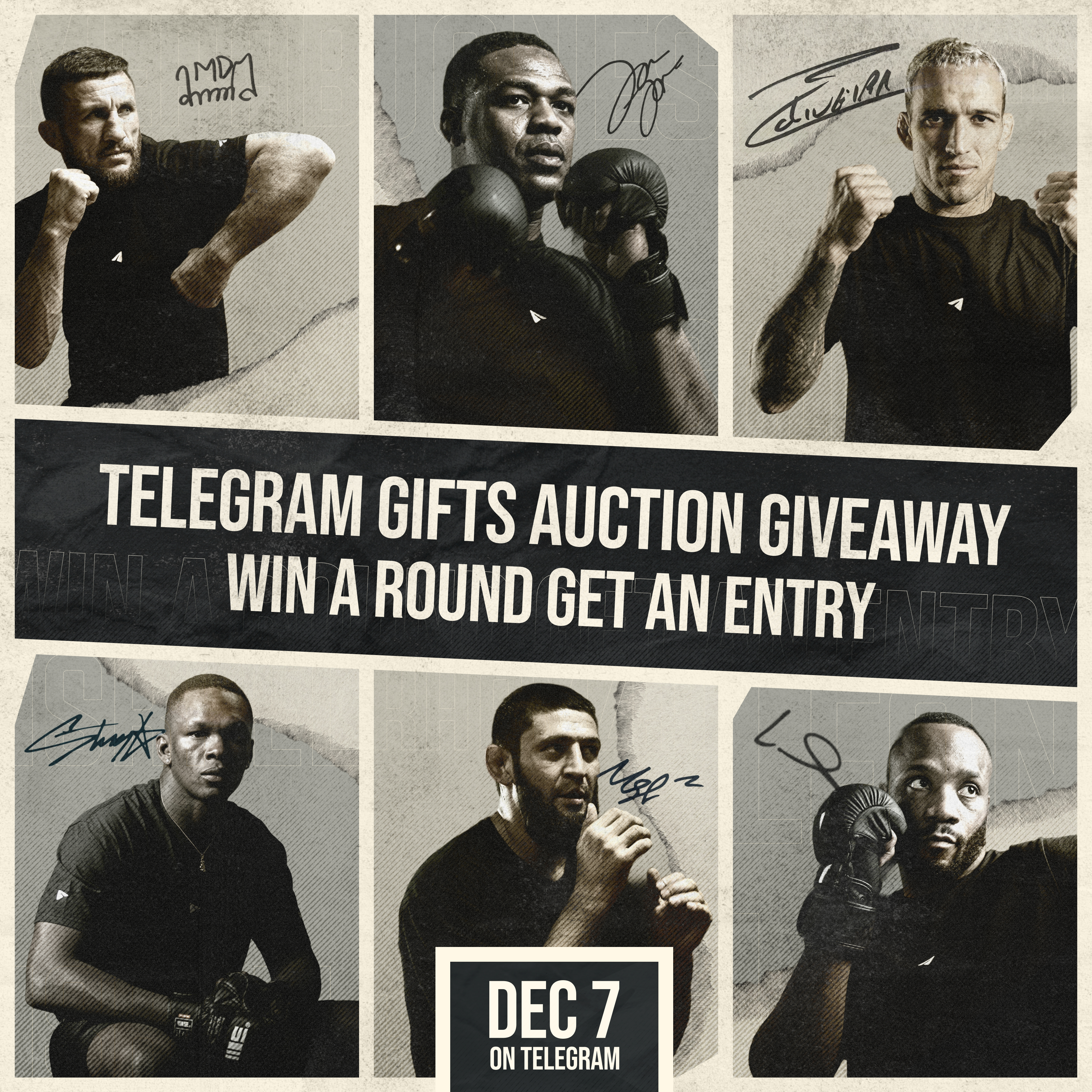 Telegram Gifts Auction Giveaway - Win a round, get an entry. Dec 7 on Telegram.